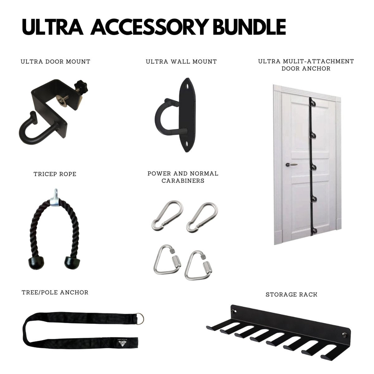 Power Band Set Accessories - HomeProGym