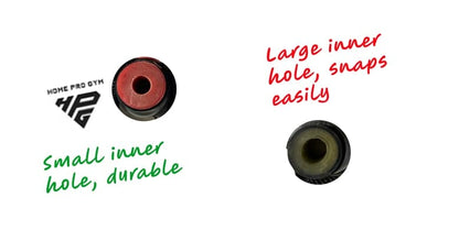 HomeProGym Resistance Bands Thickness Comparison