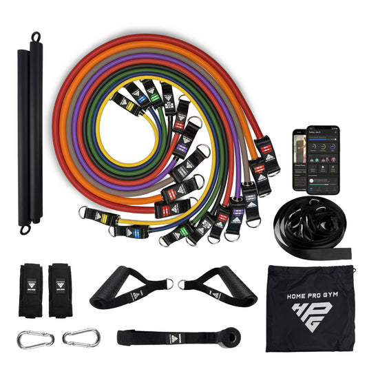 PowerTube Stackable 450lbs Band Set + Bar & Ultra Door Anchor