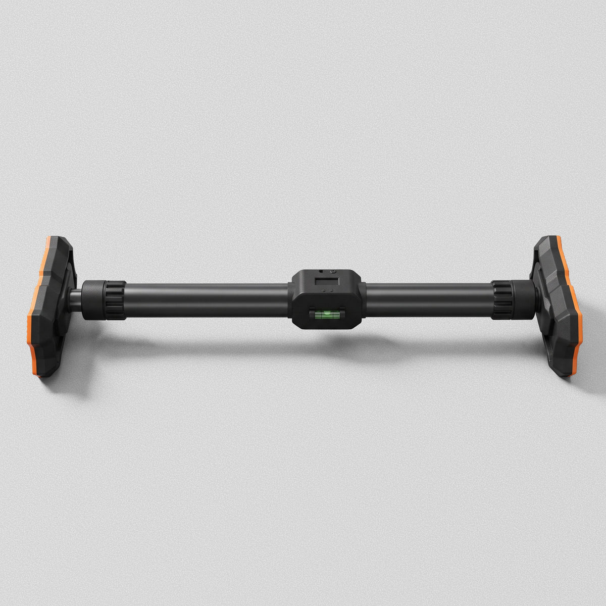 Pull-up Bar seen straight on, showing both wall pads, the locking collar and the display.