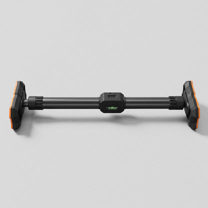 Pull-up Bar seen straight on, showing both wall pads, the locking collar and the display.