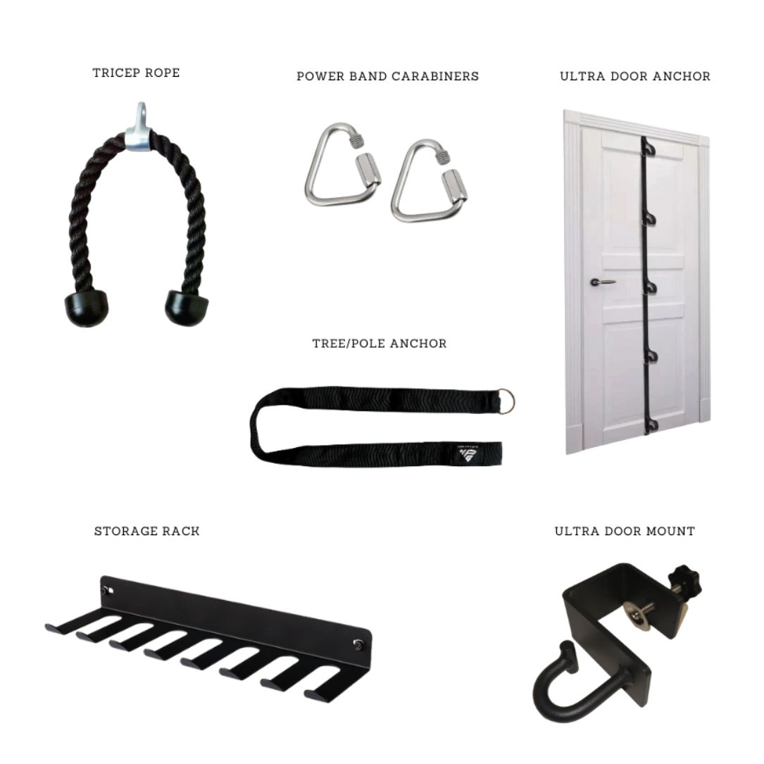 Mega Accessories Bundle - HomeProGym