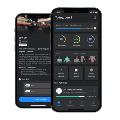 Supafit Workout App & SBX-28 Resistance Bands Program