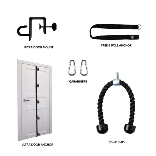 Pro Accessories Bundle - HomeProGym