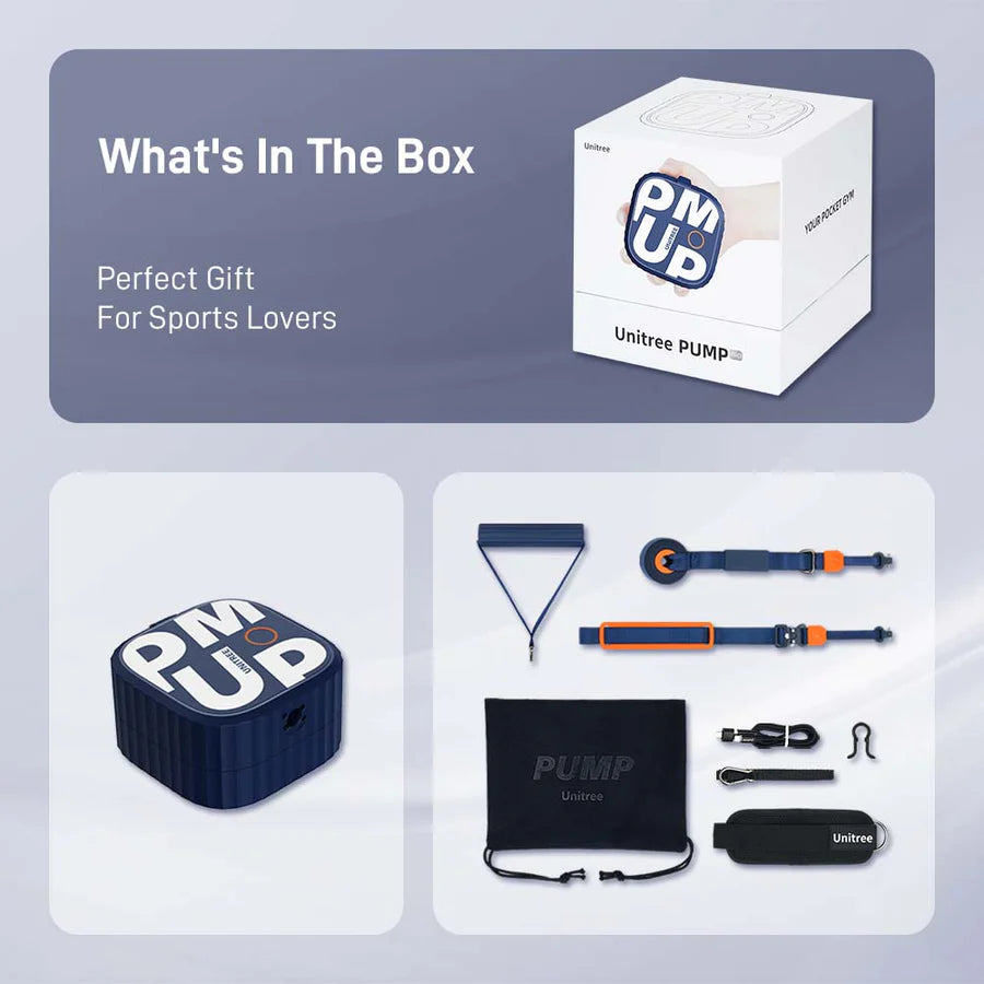 What's in The Box - UniTree Pump Smart Fitness