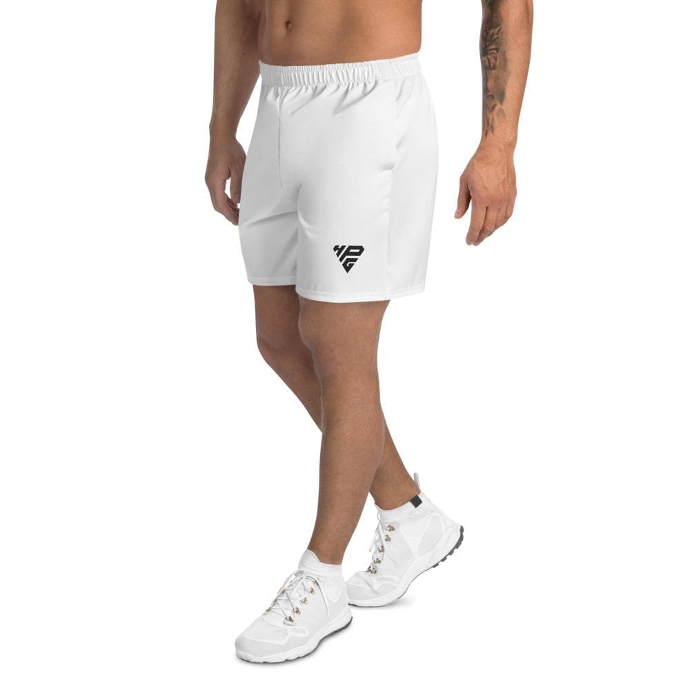 Elite White Shorts - Left View