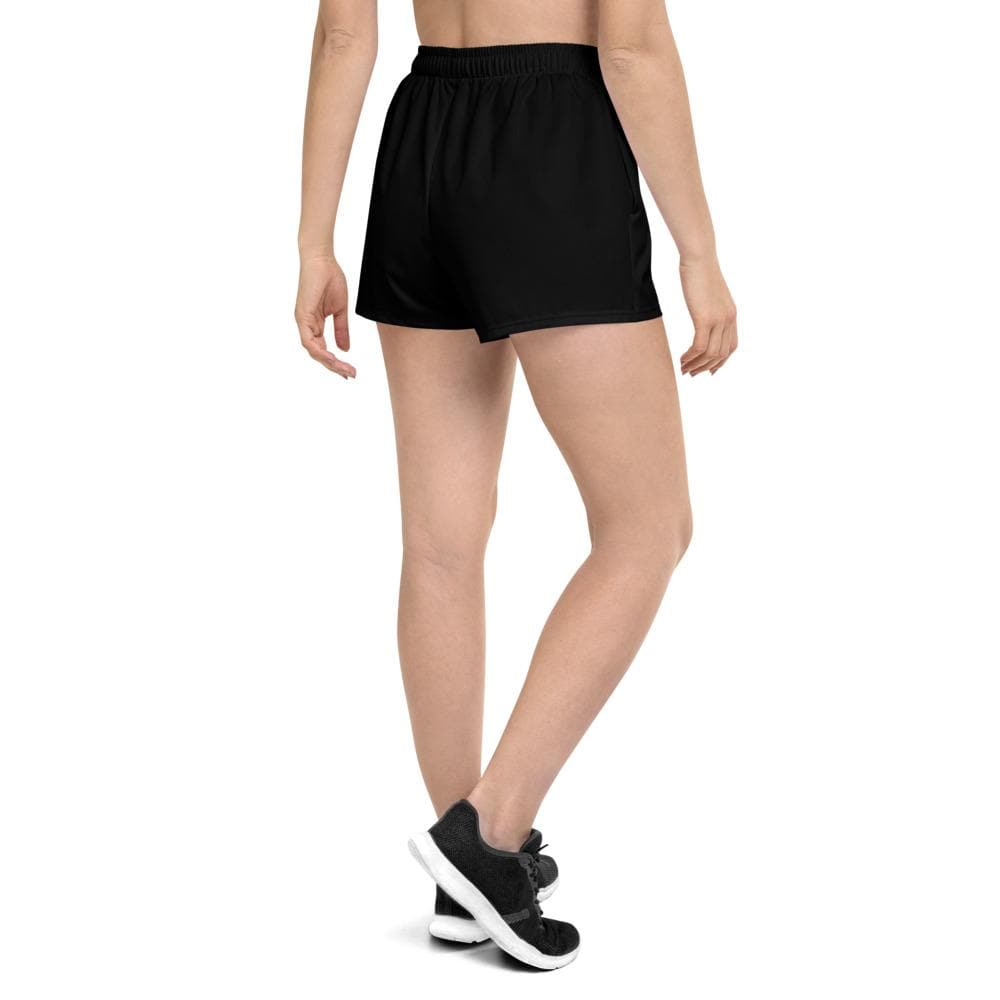 Women's Athletic Shorts - Back View